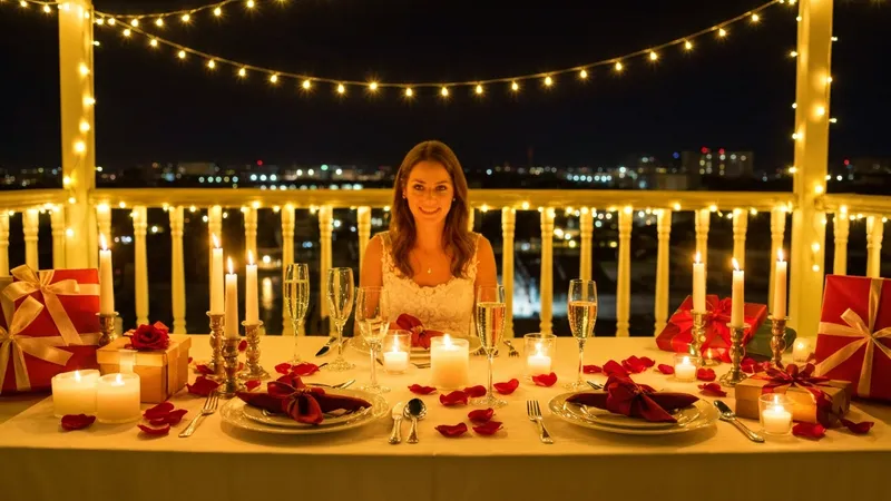 Diners Aux Chandelles Et Surprises