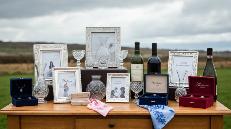 Cadeaux d'anniversaire de mariage selon les thèmes
